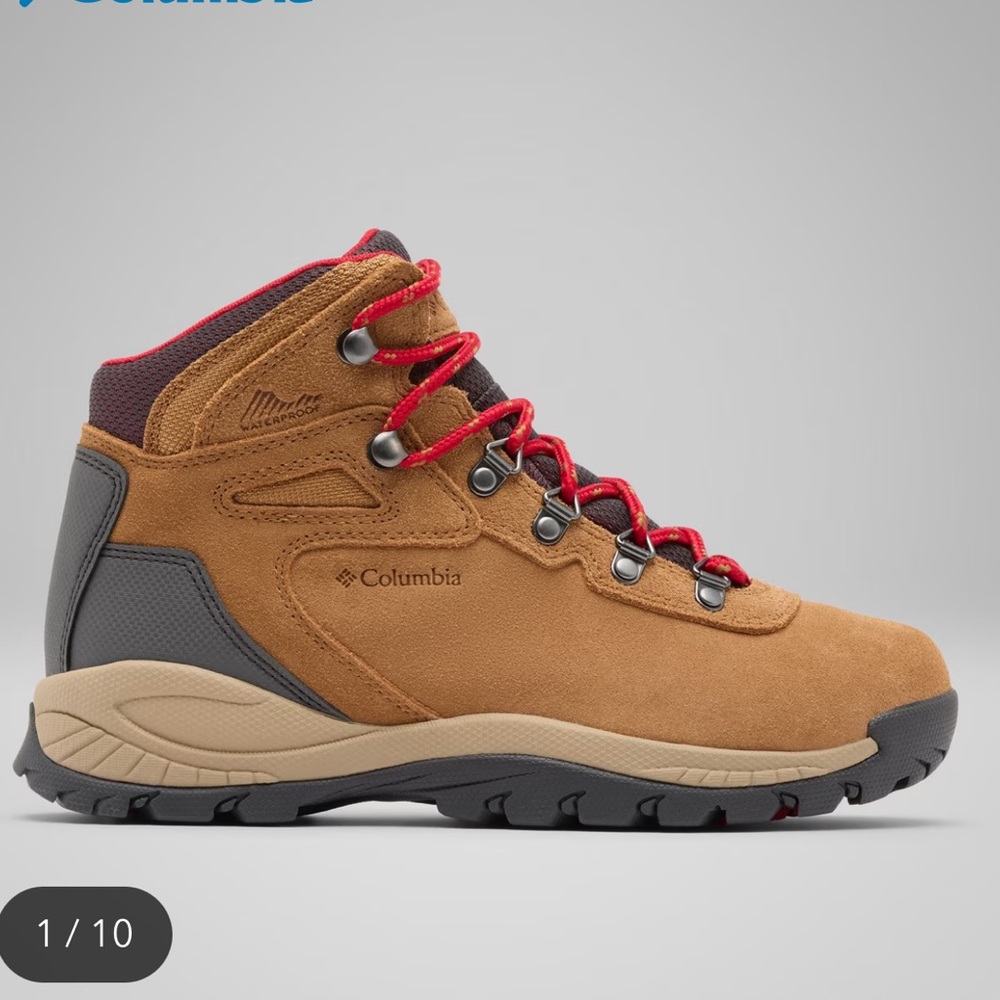 NEW IN BOX Columbia Newton Ridge Plus Waterproof Amped Hiking Boot - Wide